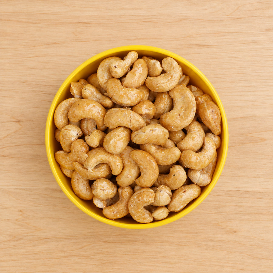 Organic Maple Glazed Cashews.