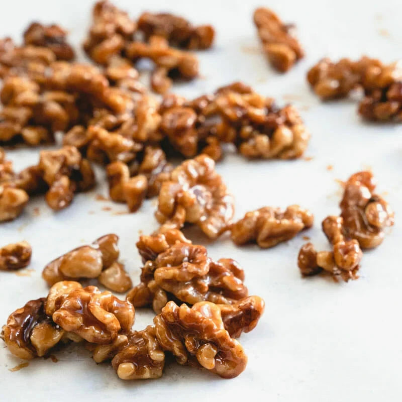 Candied Glazed Walnuts