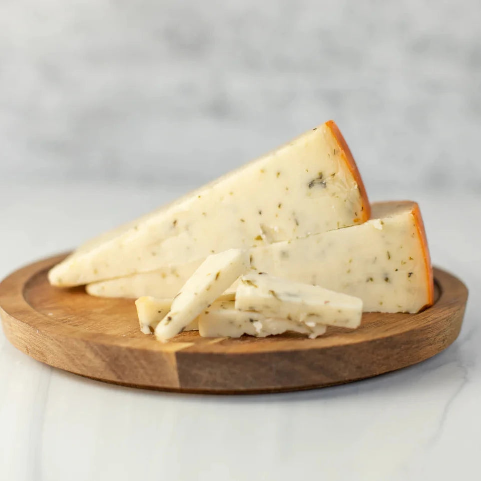Dutch Golden Age tray with Honey Clover Gouda.