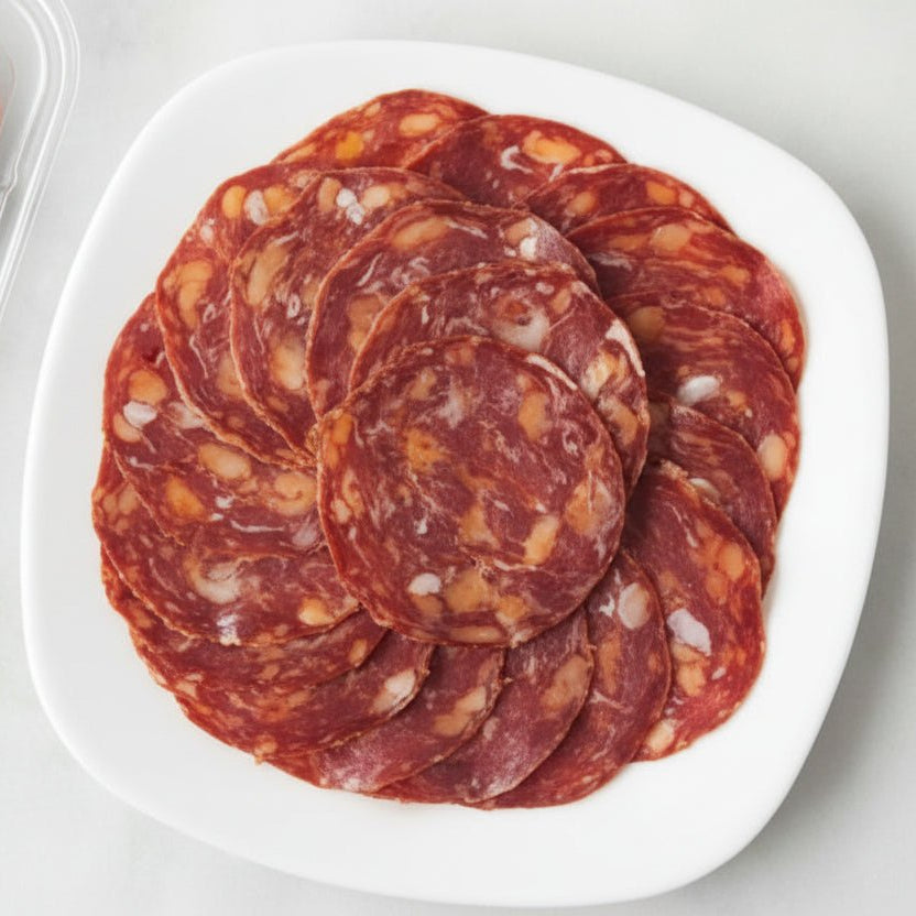 Beefsteak and Goathorn Pepper Salami
