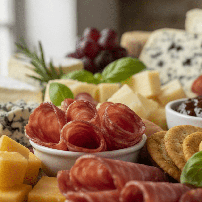 Beefsteak and Goathorn Pepper Salami