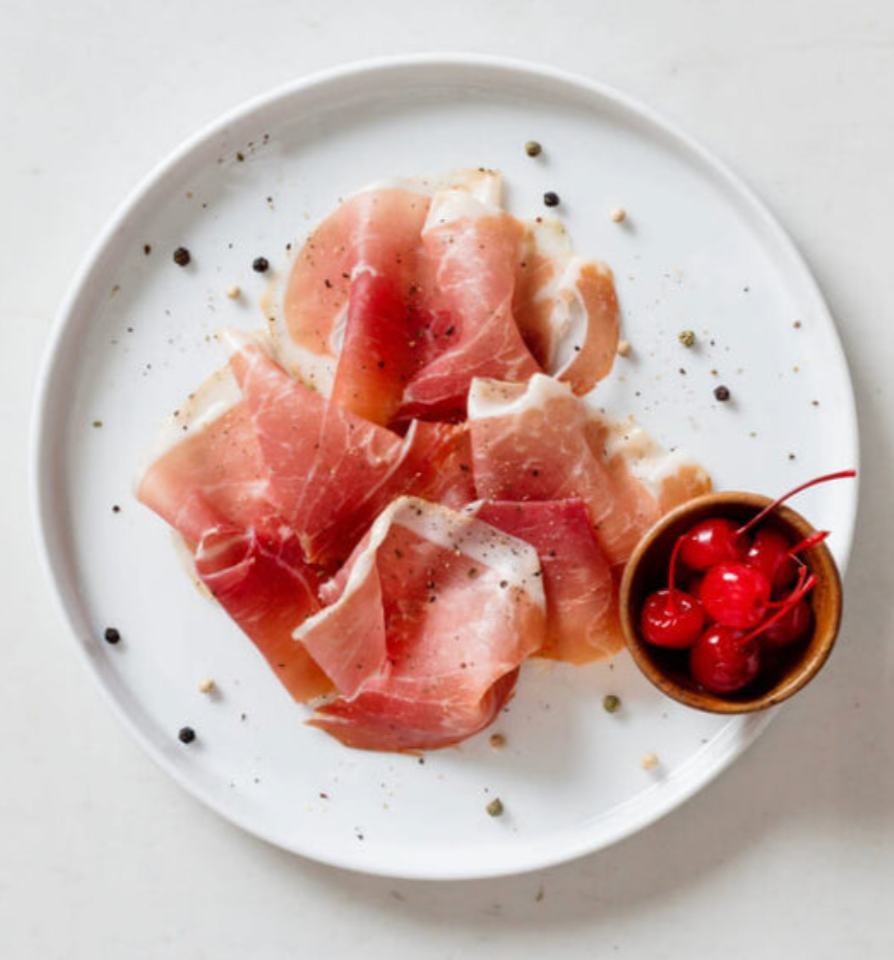 Black Pepper Cherry Prosciutto