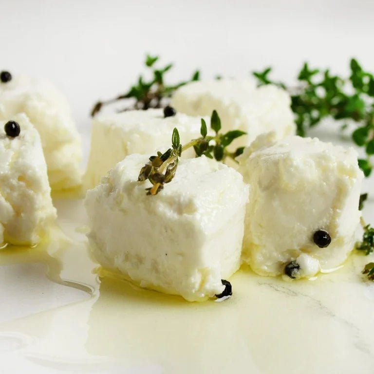 Marinated Sheep & Goat Cheese