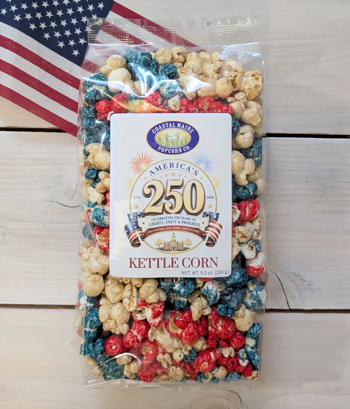 Red, White, & Blue Kettle Corn