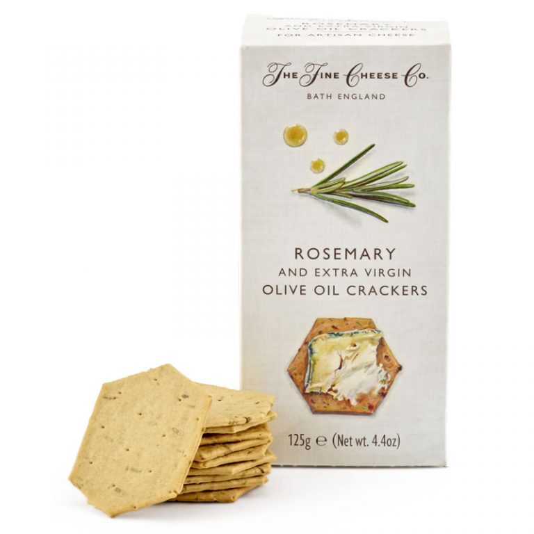 Rosemary & Extra Virgin Olive Oil Crackers*